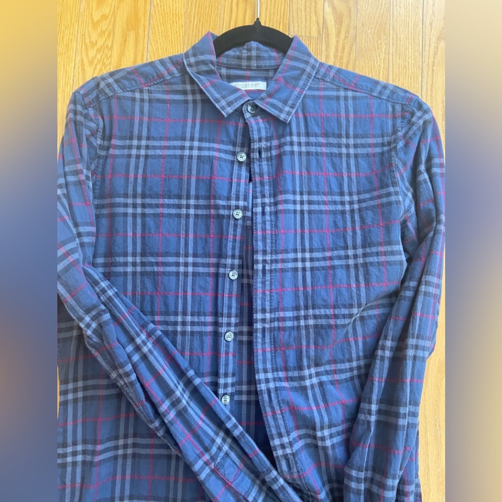 Burberry shirt.